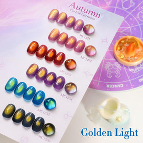 Double Rhythm Gel Nail Polish application on nails
