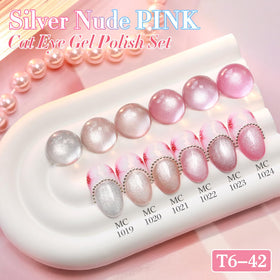 Double Rhythm Gel Nail Polish application process with UV lamp