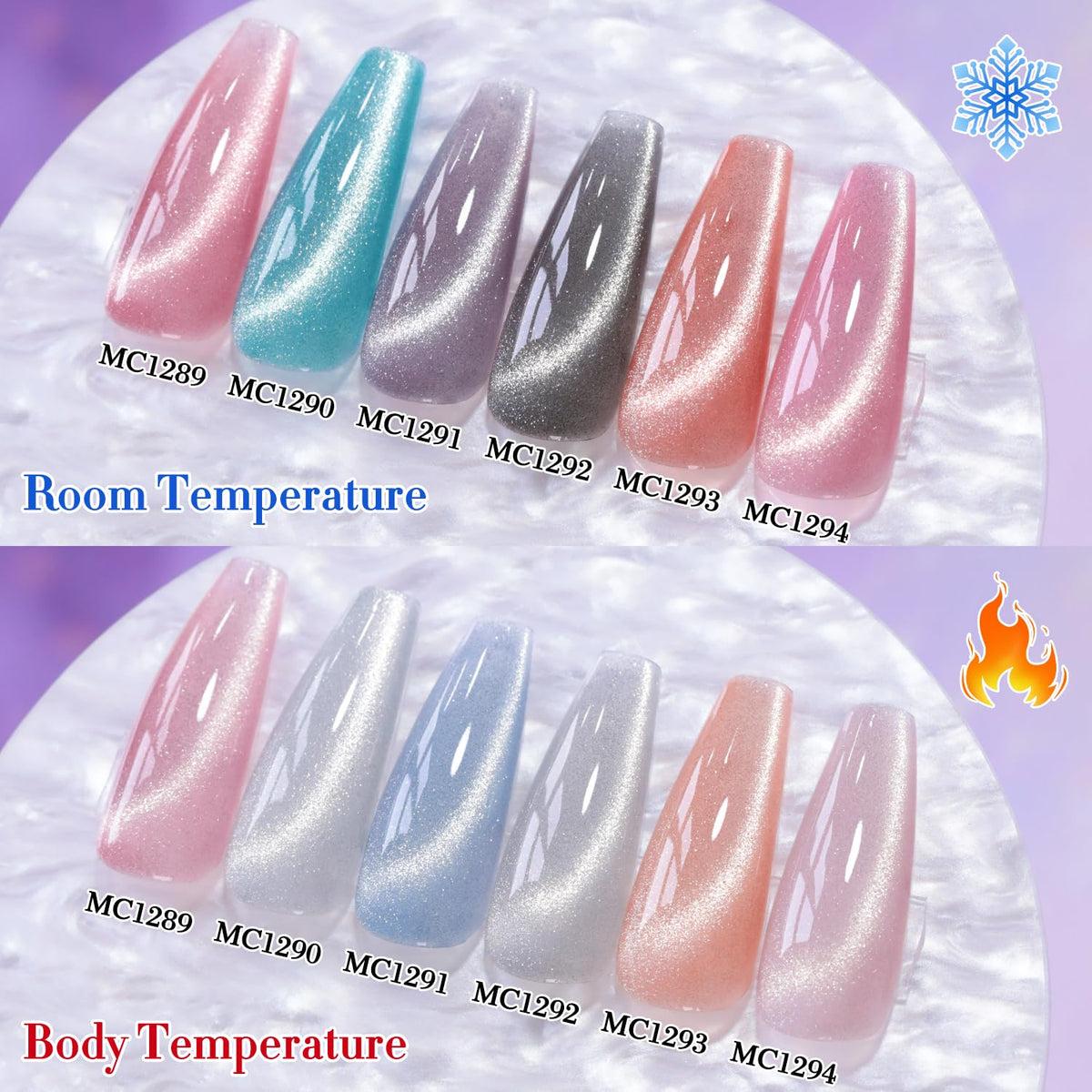Double Rhythm Gel Nail Polish application with brush