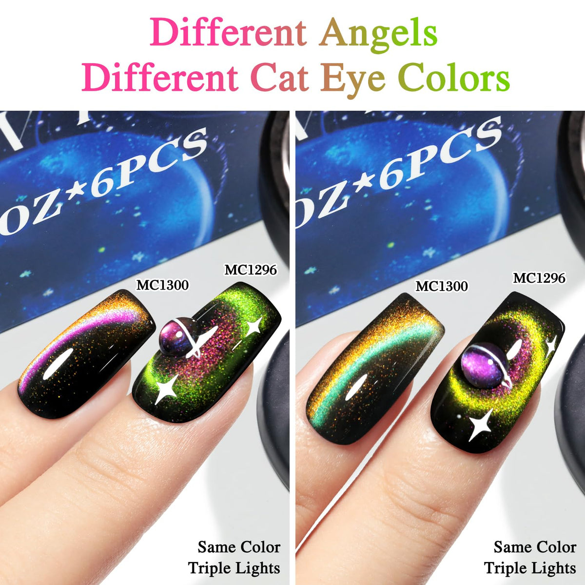 Double Rhythm Gel Nail Polish bottles arranged aesthetically