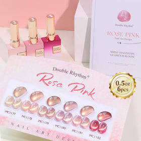 Double Rhythm Gel Nail Polish bottles in various angles