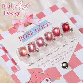 Double Rhythm Gel Nail Polish bottles with colour swatches