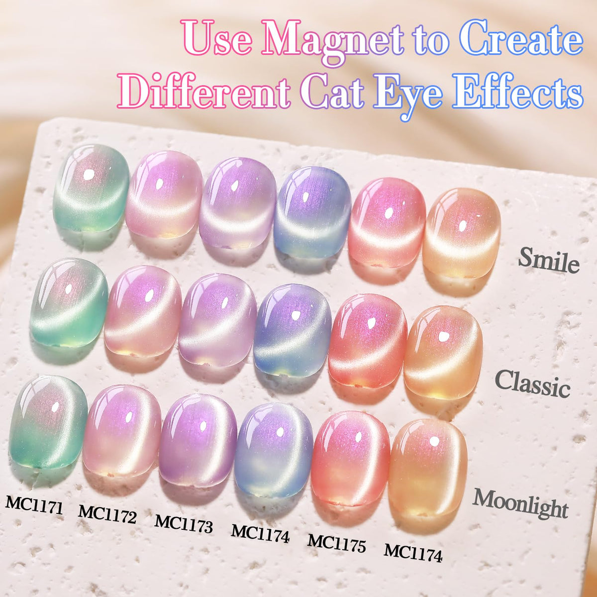Double Rhythm Gel Nail Polish curing under LED lamp