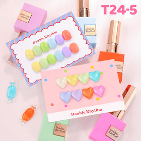 Double Rhythm Gel Nail Polish Set in a lifestyle scene