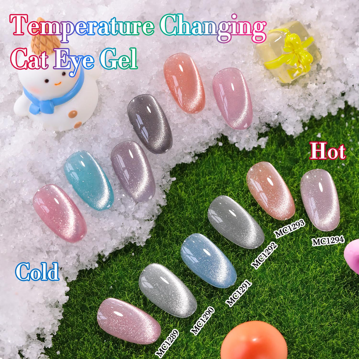 Double Rhythm Gel Nail Polish Set in packaging