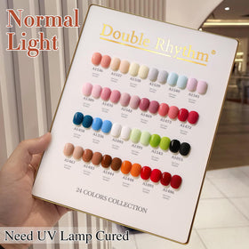 Double Rhythm Gel Nail Polish Set packaging and contents