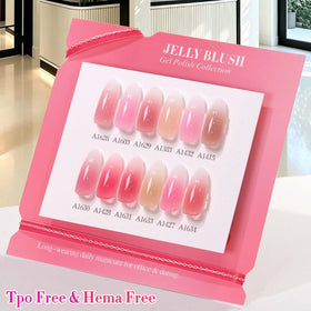 Double Rhythm Gel Nail Polish Set showcasing all 28 colours