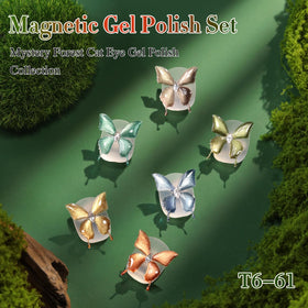 Double Rhythm Gel Nail Polish Set with colour swatches