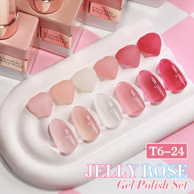 Double Rhythm Gel Polish bottle in Jelly Pink