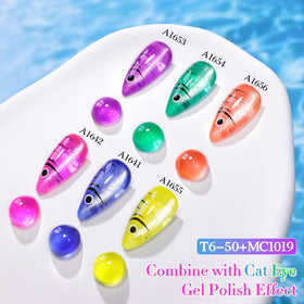Double Rhythm gel polish bottle in neon green