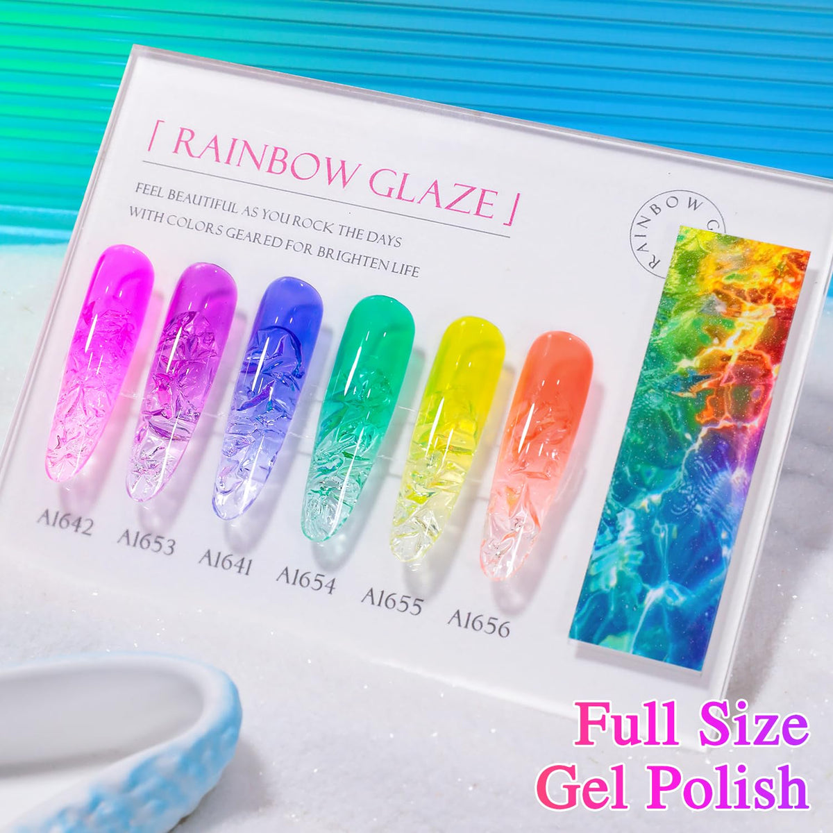 Double Rhythm gel polish bottle in vibrant pink