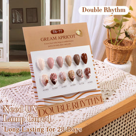 Double Rhythm Gel Polish bottle with cream shade