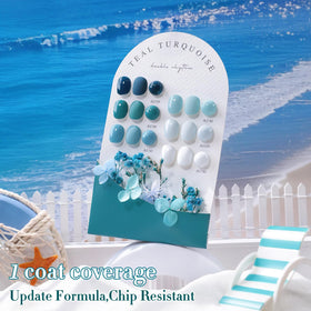 Double Rhythm Gel Polish bottles arranged neatly