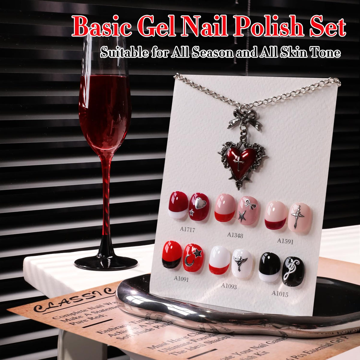 Double Rhythm Gel Polish bottles in a row