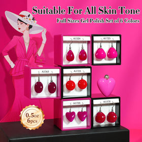 Double Rhythm Gel Polish bottles with brush applicator