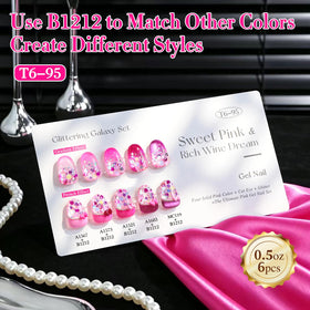 Double Rhythm Gel Polish Set all colours displayed