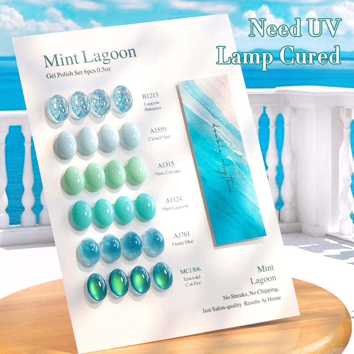 Double Rhythm Gel Polish Set packaging