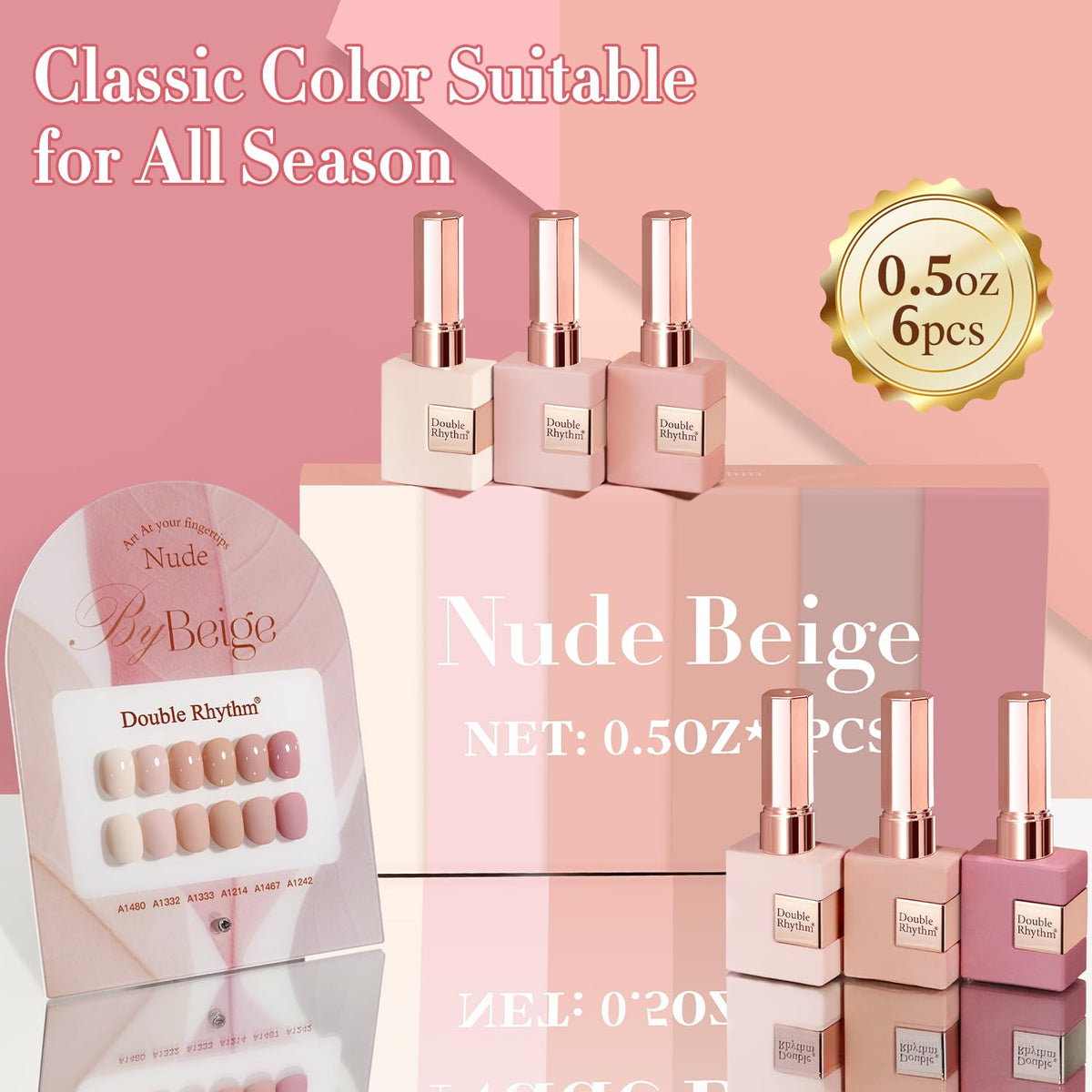 Double Rhythm Gel Polish Set packaging
