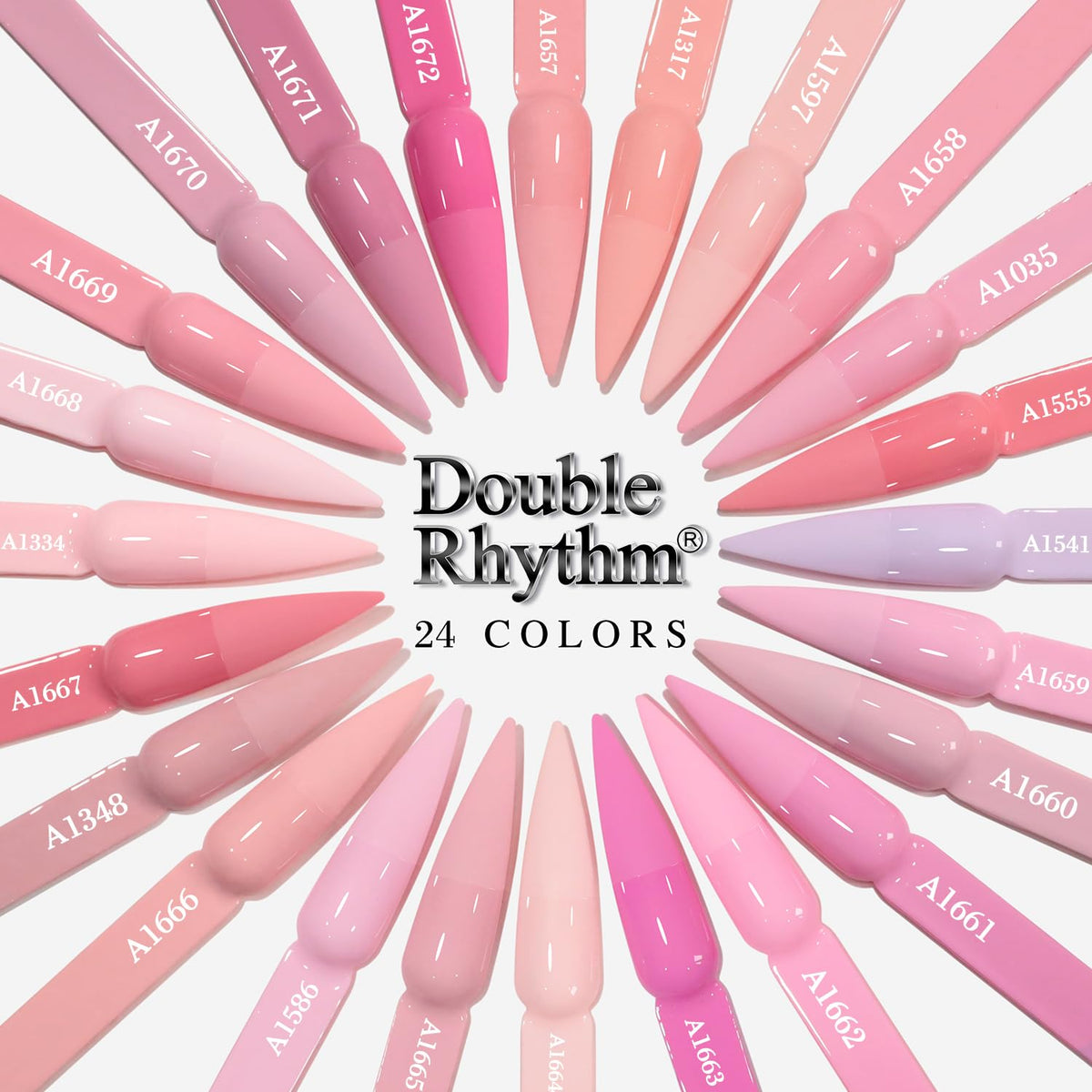 Double Rhythm gel polish set packaging