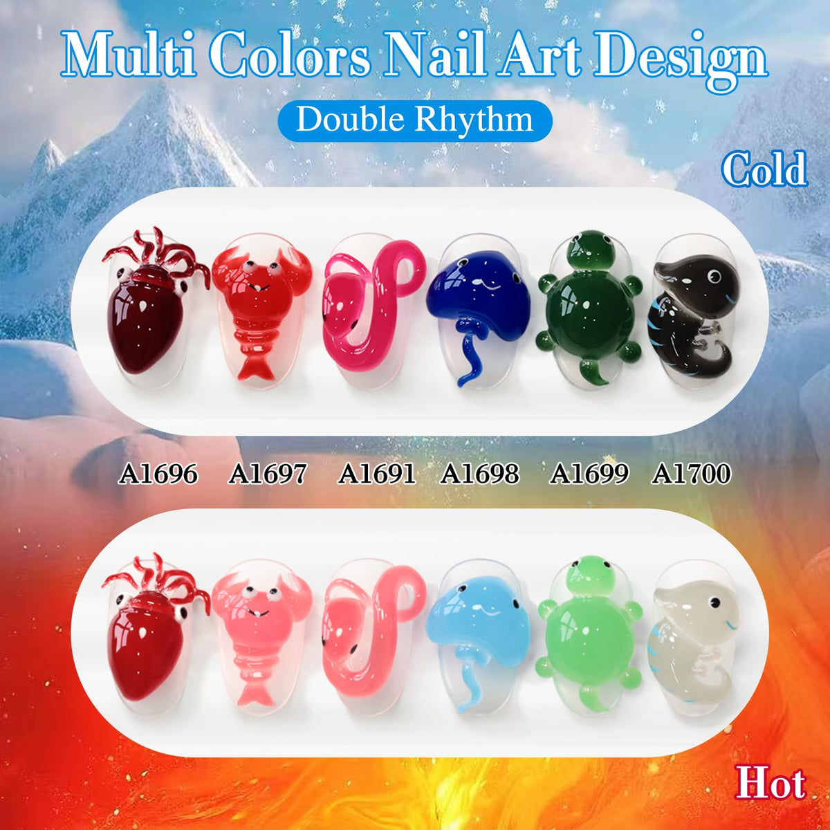Double Rhythm Gel Polish Set packaging