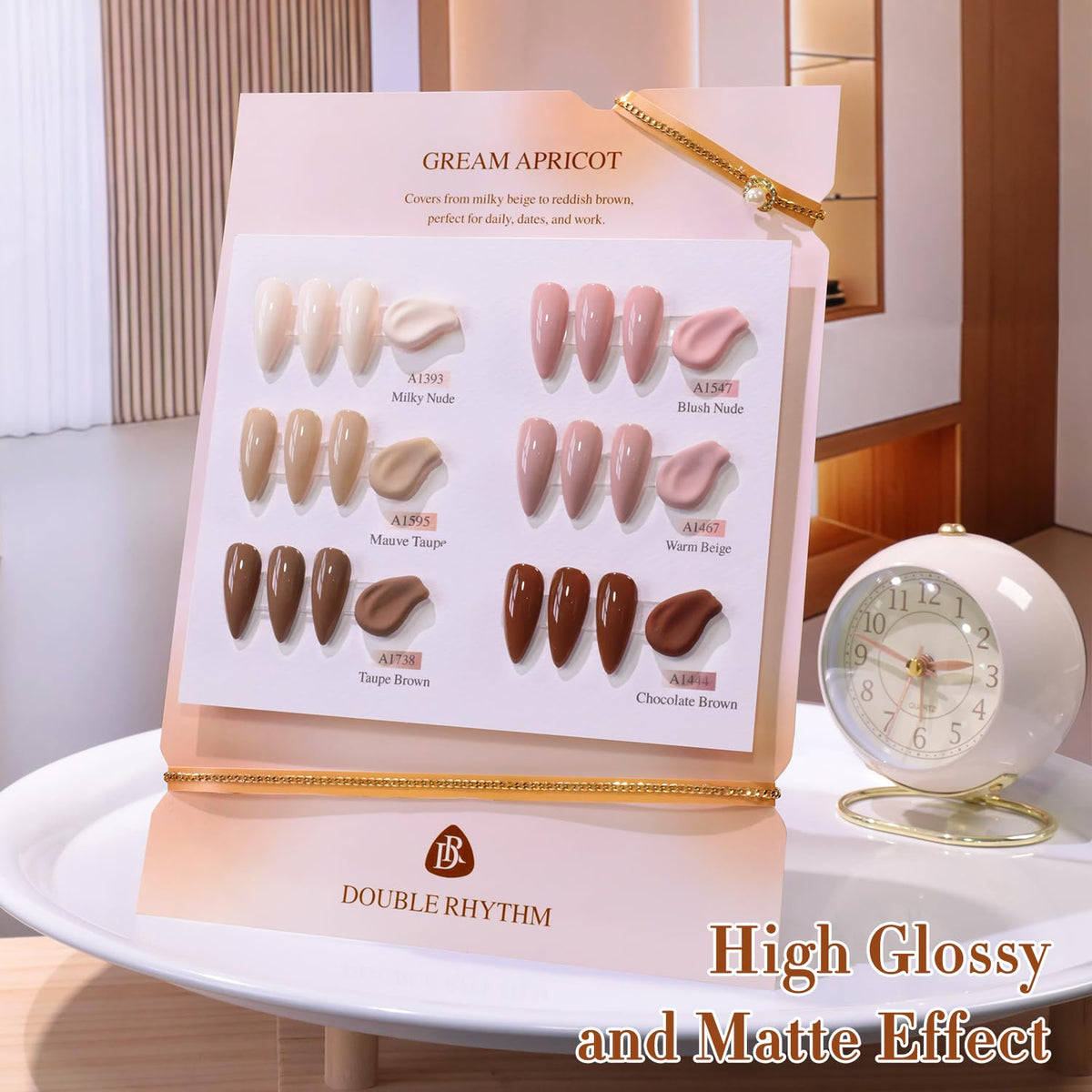 Double Rhythm Gel Polish Set packaging front view