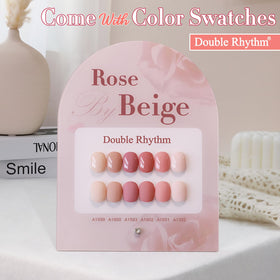 Double Rhythm Gel Polish Set packaging with all six colours