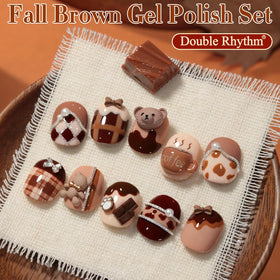 Double Rhythm Gel Polish Set packaging with product details