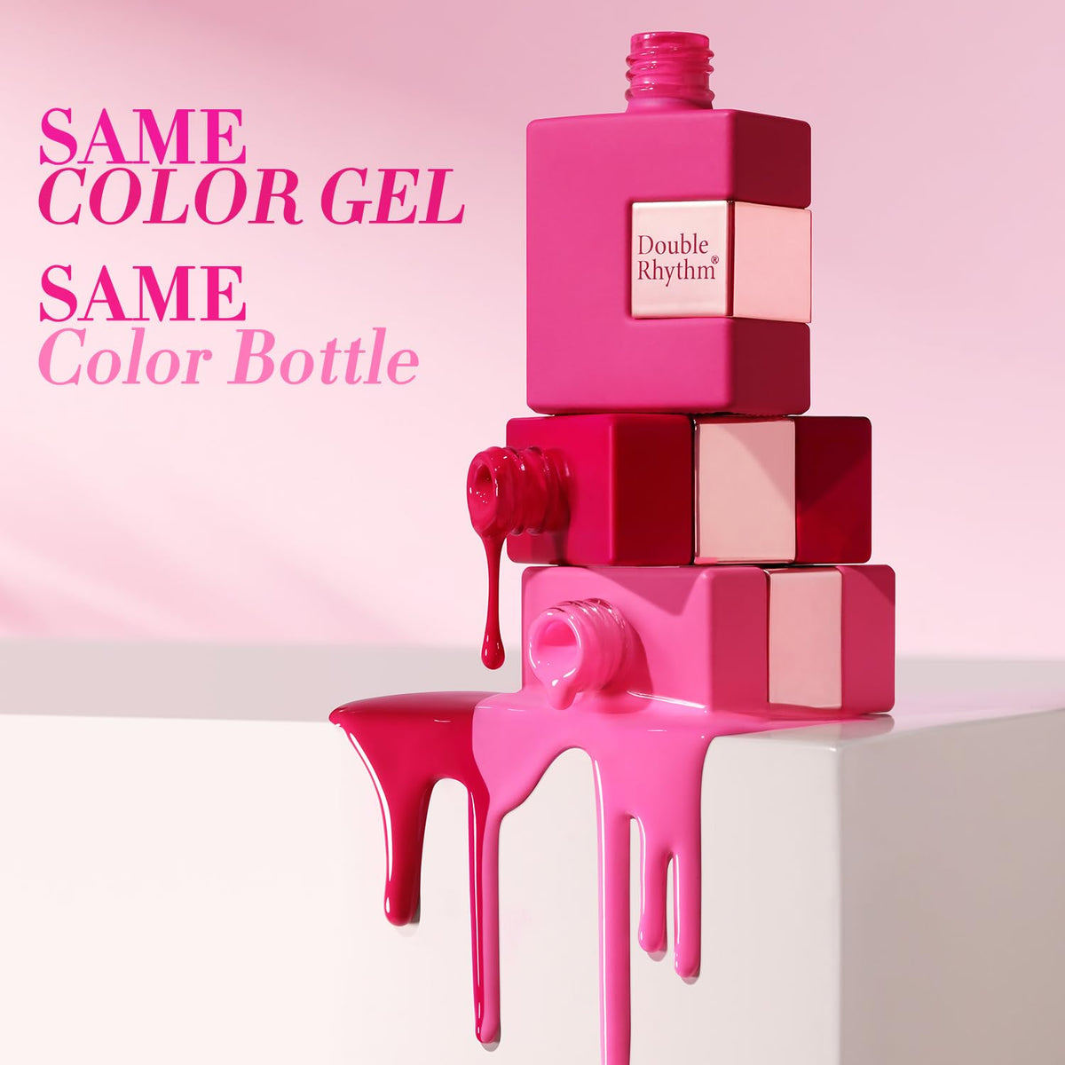Double Rhythm Gel Polish Set packaging with product details