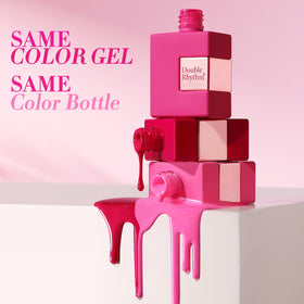 Double Rhythm Gel Polish Set packaging with product details