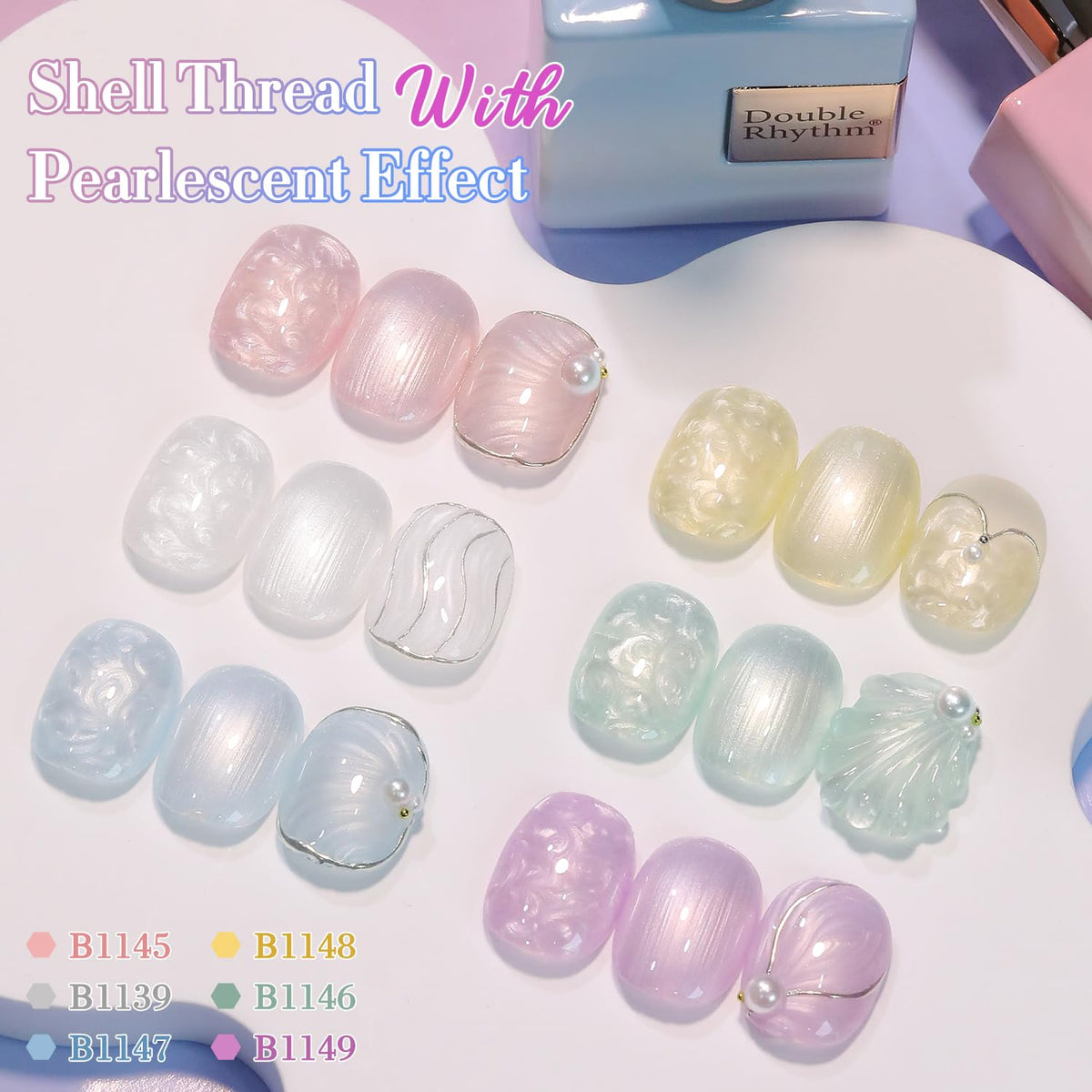 Double Rhythm Gel Polish Set packaging with product details