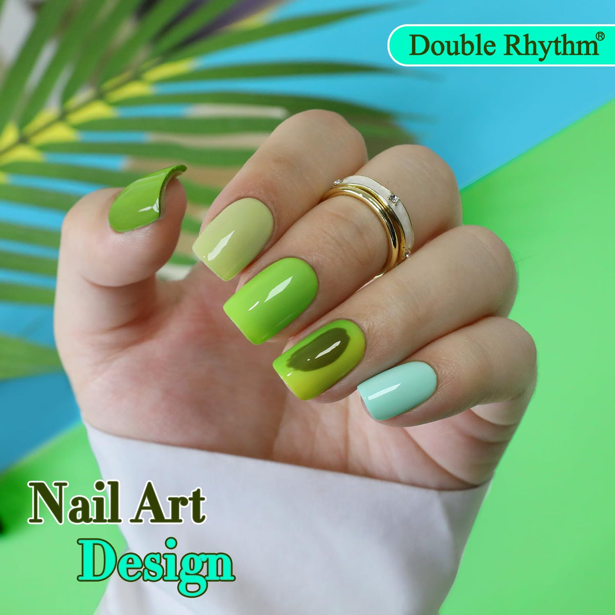 Double Rhythm Gel Polish Set packaging with product details