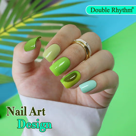 Double Rhythm Gel Polish Set packaging with product details