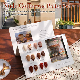 Double Rhythm Gel Polish Set packaging with six bottles