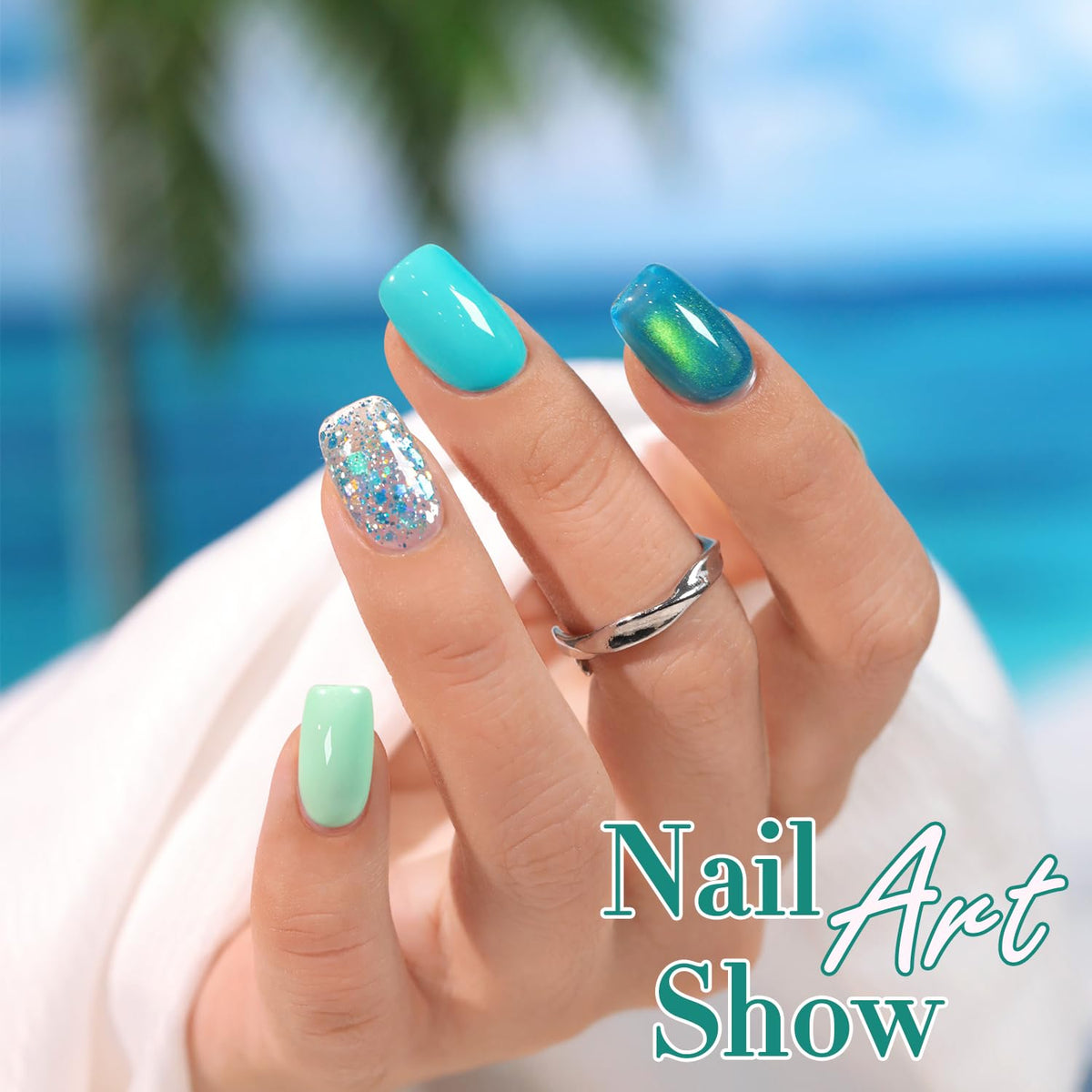 Double Rhythm Gel Polish Set with accessories