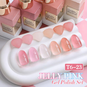 Double Rhythm Gel Polish Set with nail art tools