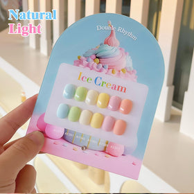 Double Rhythm Gel Polish Set with UV lamp for curing