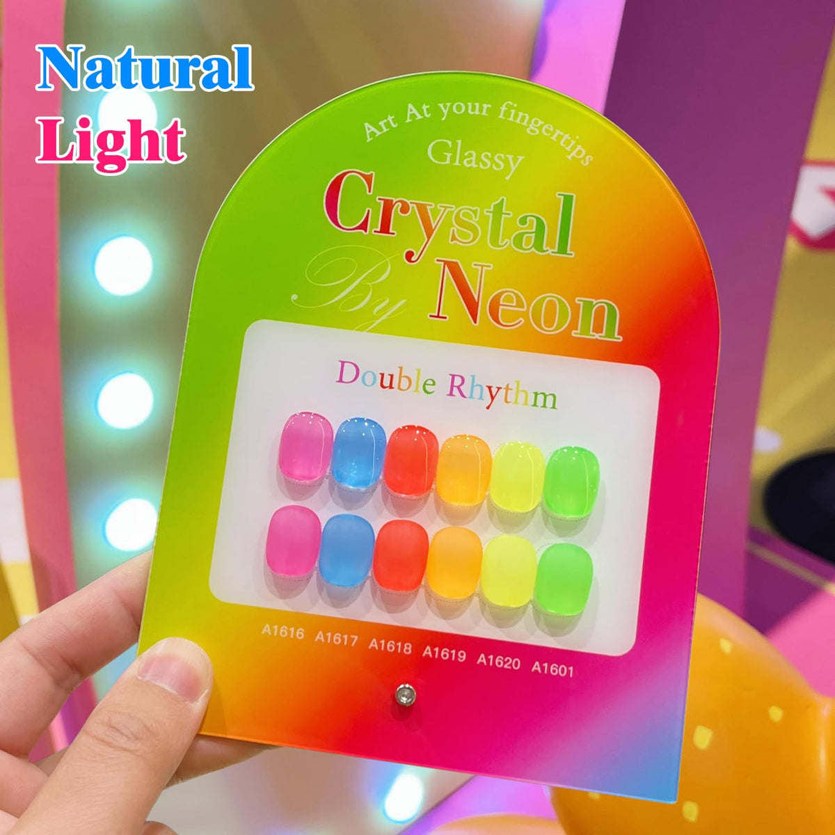 Double Rhythm Gel Polish with UV lamp for curing