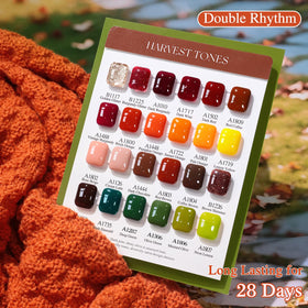 Double Rhythm glitter gel nail polish kit packaging