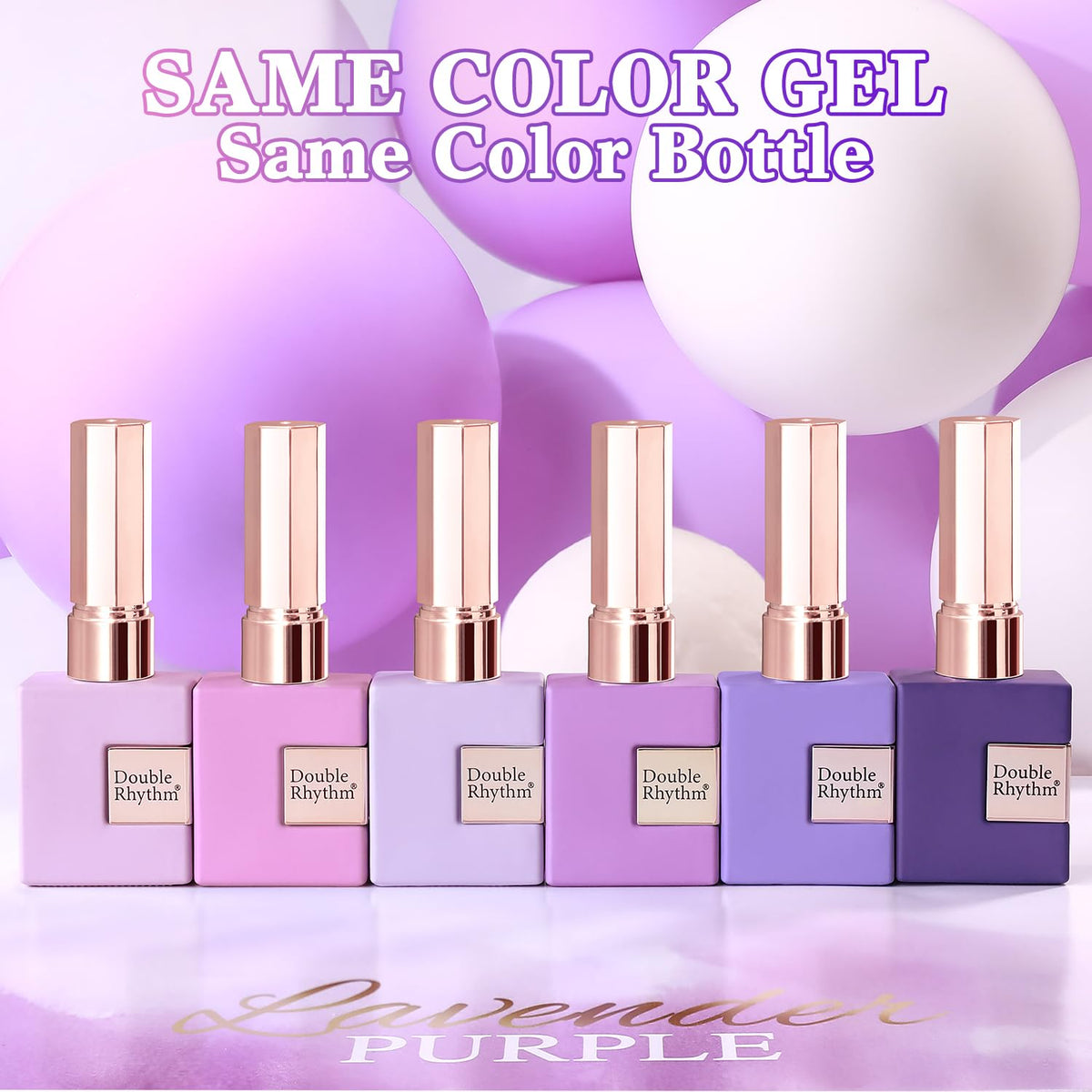 Double Rhythm nail polish set packaging display