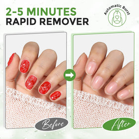 Double-side cuticle pusher from Luckyfairy Gel Nail Polish Remover Kit