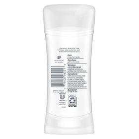 Dove 0% Aluminum Deodorant Cucumber & Green Tea packaging
