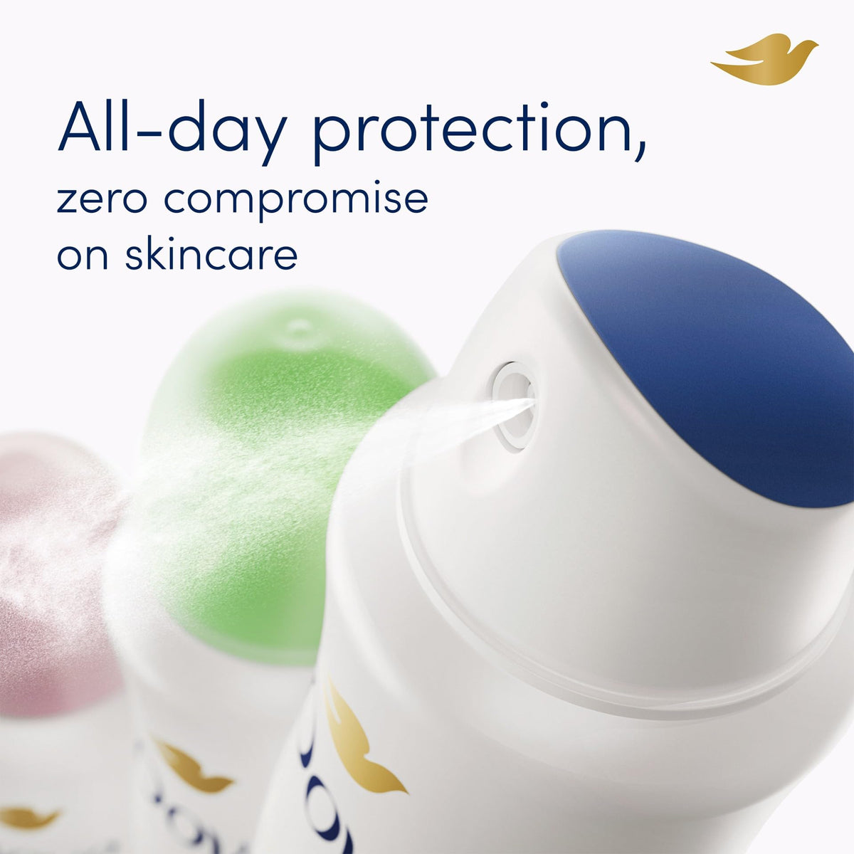 Dove Advanced Care Antiperspirant Deodorant Clear Finish product details on display