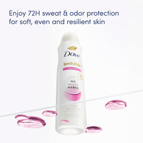 Dove Advanced Care Antiperspirant Deodorant Clear Finish spray nozzle close-up