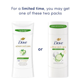 Dove Advanced Care Antiperspirant Deodorant Cool Essentials packaging