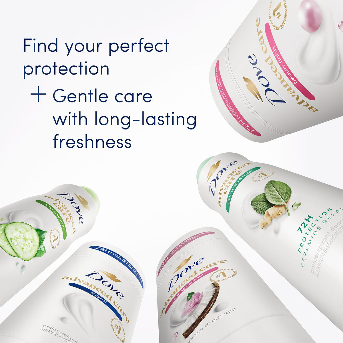 Dove Advanced Care Antiperspirant Deodorant ingredients list