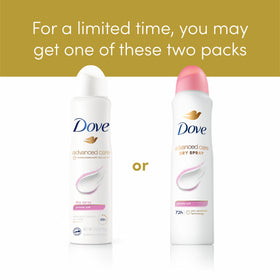 Dove Advanced Care Antiperspirant Deodorant Powder Soft 3.8oz side view