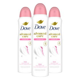Dove Advanced Care Antiperspirant Deodorant Spray Powder Soft 3PK front view