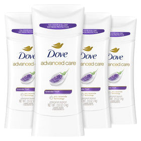 Dove Advanced Care Antiperspirant Lavender Fresh 4-Pack front view