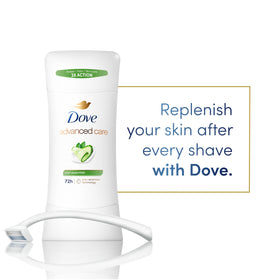 Dove Advanced Care Antiperspirant Stick Cool Essentials back view