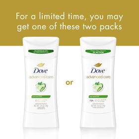 Dove Advanced Care Antiperspirant Stick Cool Essentials packaging